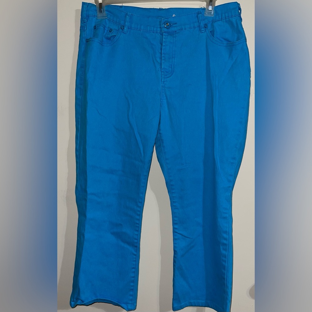 DG2 Diane Gilman Ladies Sky Blue Pants / Jeans